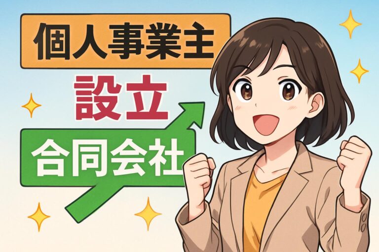 個人事業主から合同会社へ！メリット・デメリットと設立手順を徹底解説