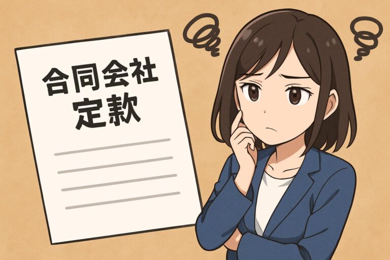 合同会社の定款の作り方を完全ガイド！初めてでも自分で作成できる全手順