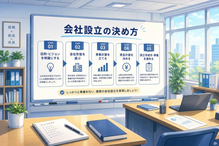 知らないと損する会社設立の決め方｜株式会社・合同会社のメリット・デメリットを徹底比較