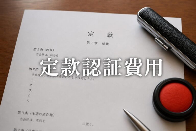 【最新】定款認証にかかる費用一覧！電子定款で印紙代4万円を節約するコツ