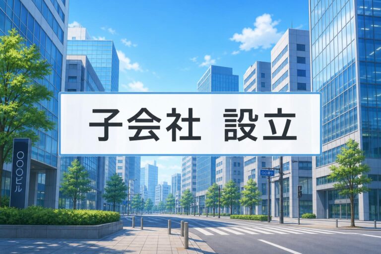子会社設立で節税は可能？メリット・デメリットや手続き、必要書類をわかりやすく解説